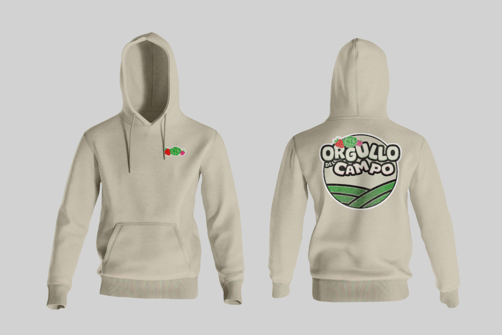 ODC Hoodie front and back