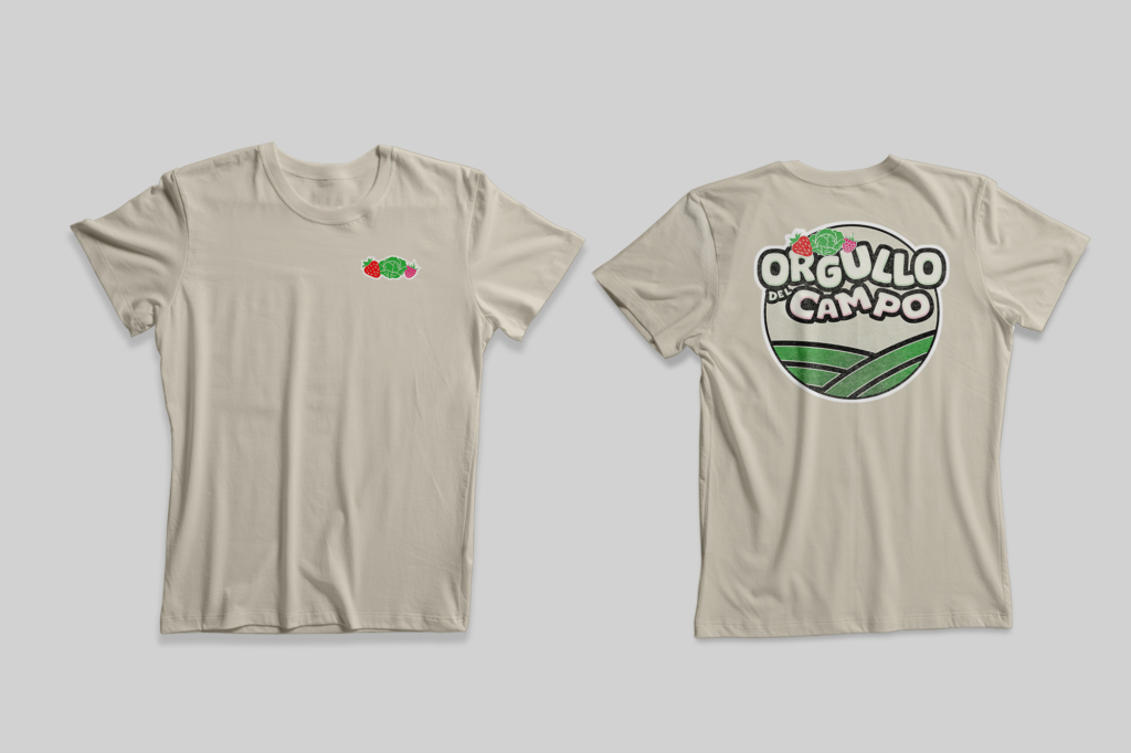 ODC Tshirt front and back